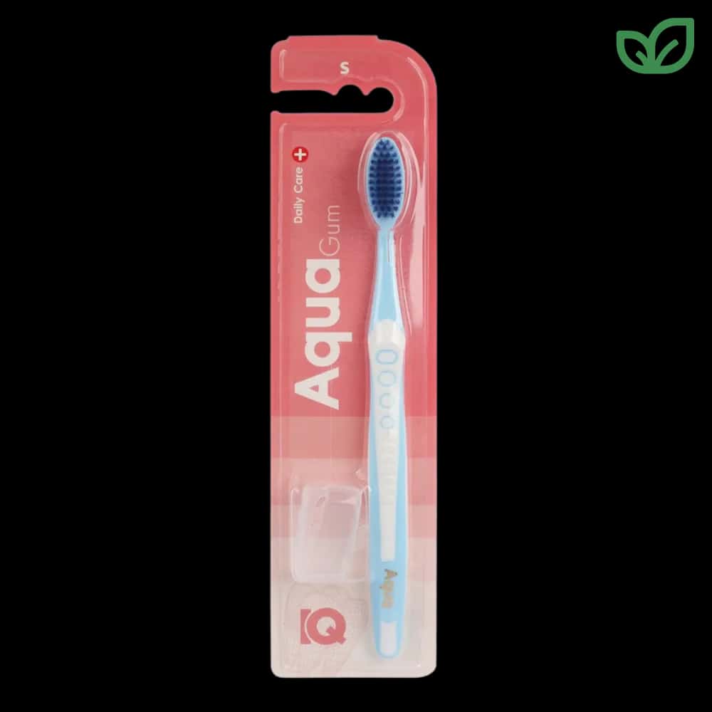 مسواک AquaGum IQ Soft Toothbrush با برس نرم مناسب استفاده روزانه بزرگسالان