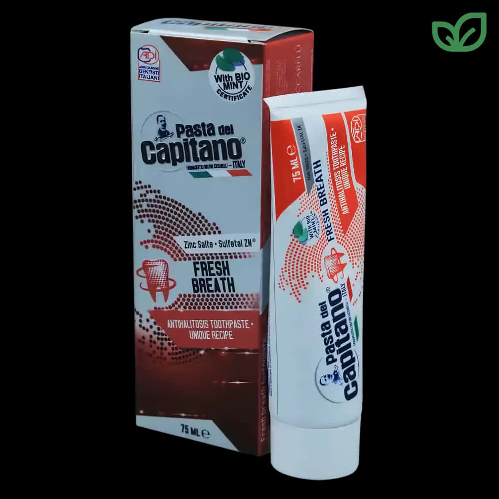 خمیر دندان Pasta del Capitano Fresh Breath حجم 75 میلی‌لیتر ضد بوی بد دهان