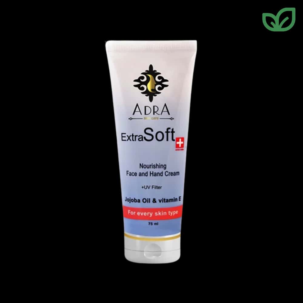 کرم ADRA Extra Soft Hand and Face Cream حجم 75 میلی‌لیتر مناسب انواع پوست