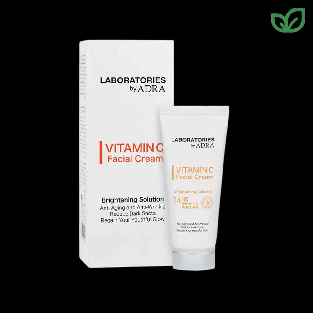 کرم ADRA Laboratories Vitamin C Facial Cream حجم 40 میلی‌لیتر مناسب انواع پوست