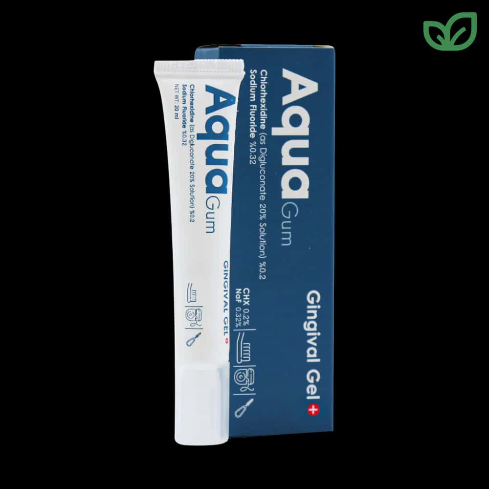 ژل لثه AquaGum Gingival Gel حجم 20 میلی‌لیتر حاوی کلرهگزیدین و فلوراید