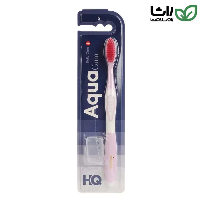 مسواک AquaGum HQ Soft Toothbrush با برس نرم مناسب استفاده روزانه بزرگسالان