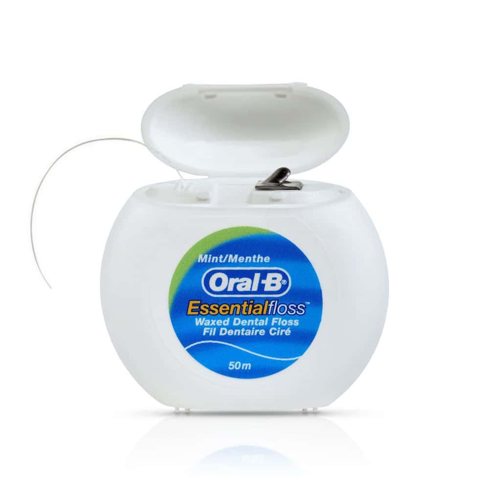 نخ دندان Oral-B Essential Floss Waxed Mint طول 50 متر