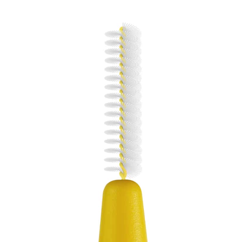 تپه بین دندانی اورجینال زرد- 4 (ID Brush Yellow 04)