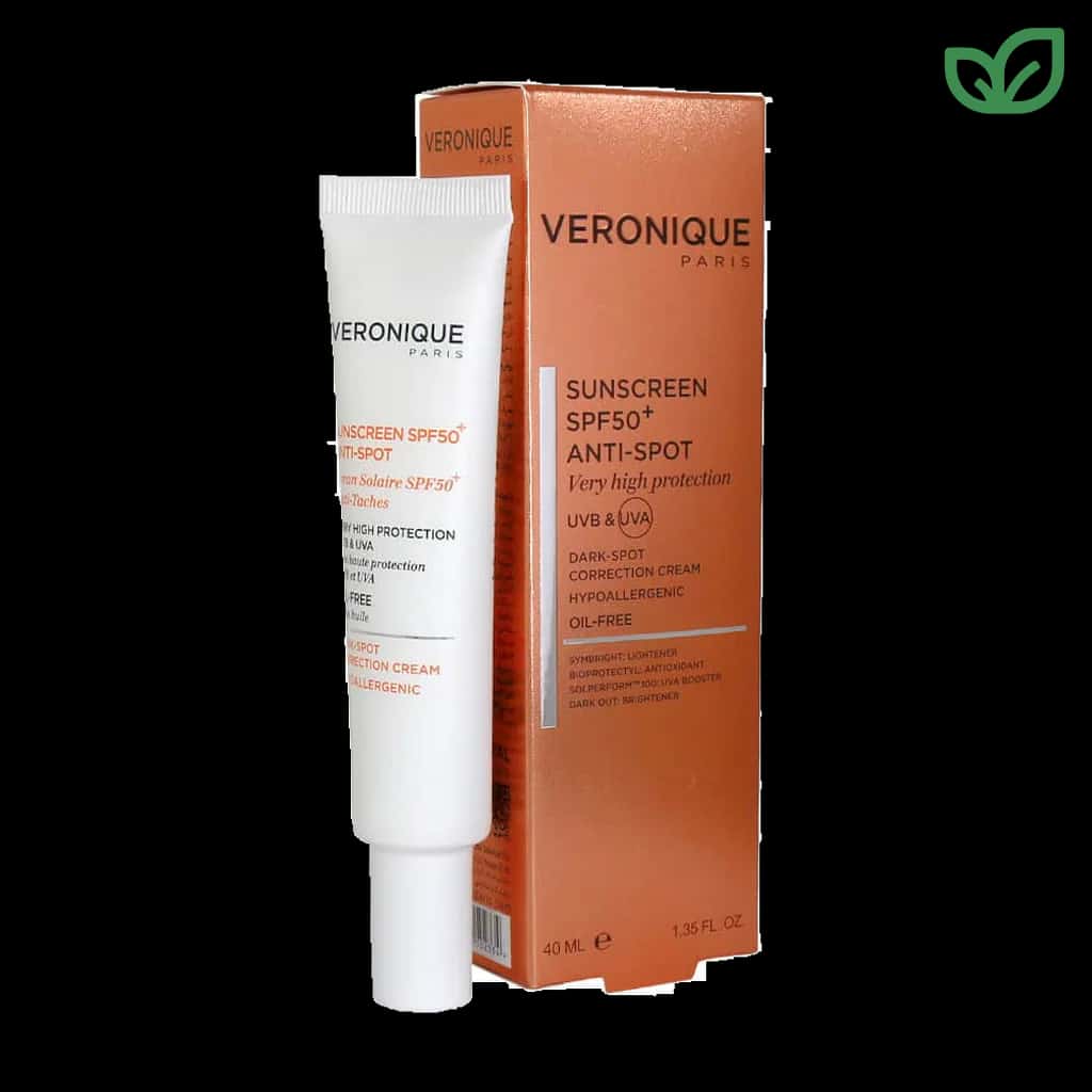 ضدآفتاب Veronique Anti Spot SPF50+ بی‌رنگ و فاقد چربی
