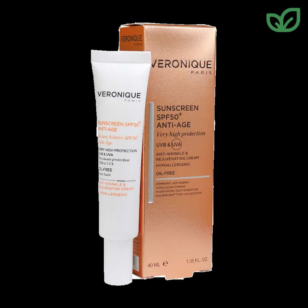 ضدآفتاب Veronique Anti Age SPF50+ بی‌رنگ و فاقد چربی