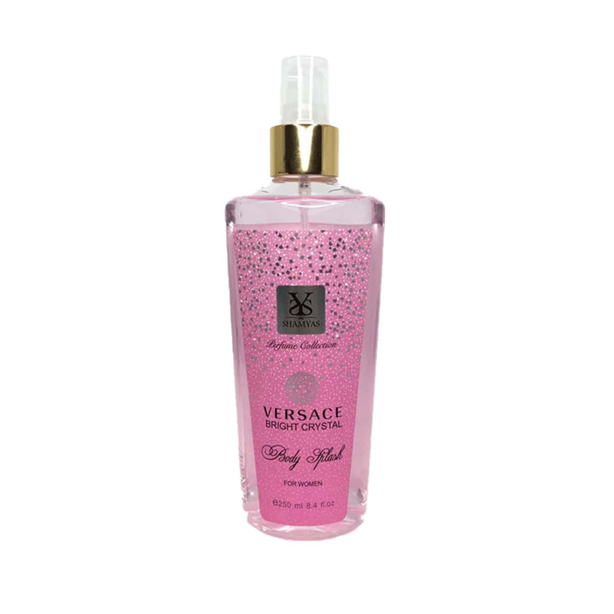 بادی اسپلش زنانه شمیاس Shamyas طرح رایحه Versace Bright Crystal
