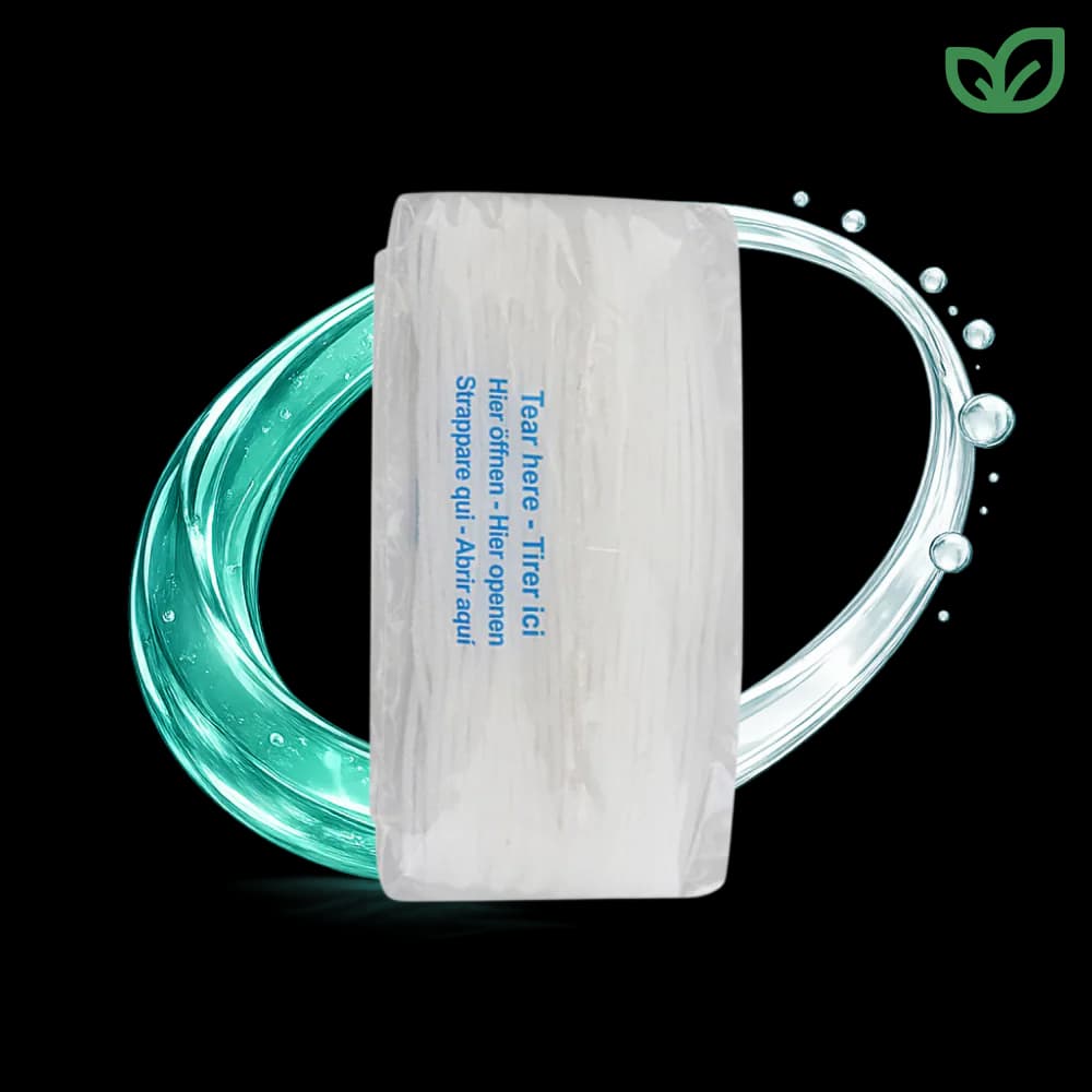 نخ دندان Oral-B Super Floss نایلونی بسته 50 عددی مناسب ارتودنسی و بریج