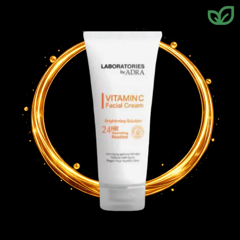 کرم ADRA Laboratories Vitamin C Facial Cream حجم 40 میلی‌لیتر مناسب انواع پوست