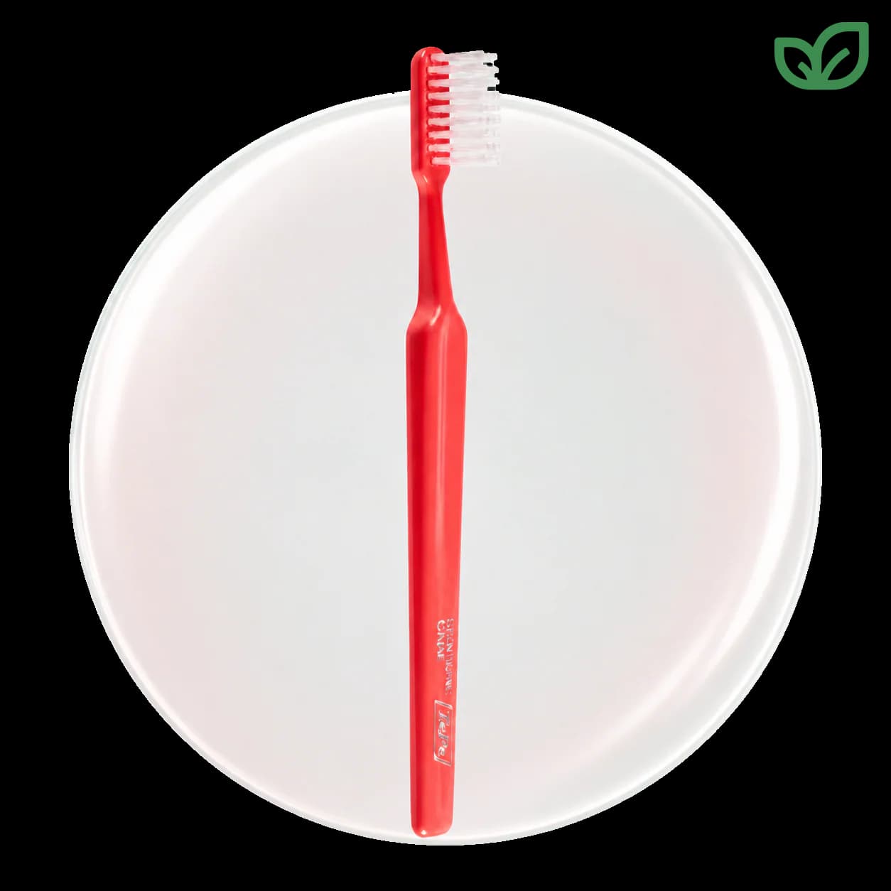 مسواک TePe Denture Brush با الیاف بلند و مقاوم برای پاکسازی دندان مصنوعی