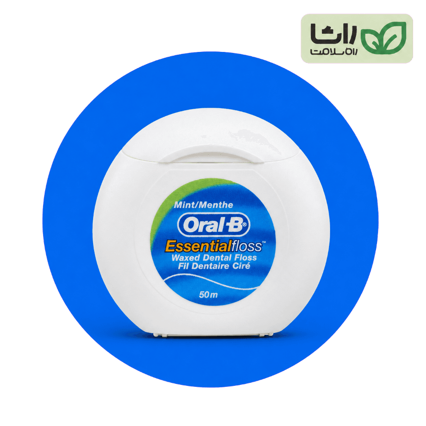 نخ دندان Oral-B Essential Floss Waxed Mint طول 50 متر