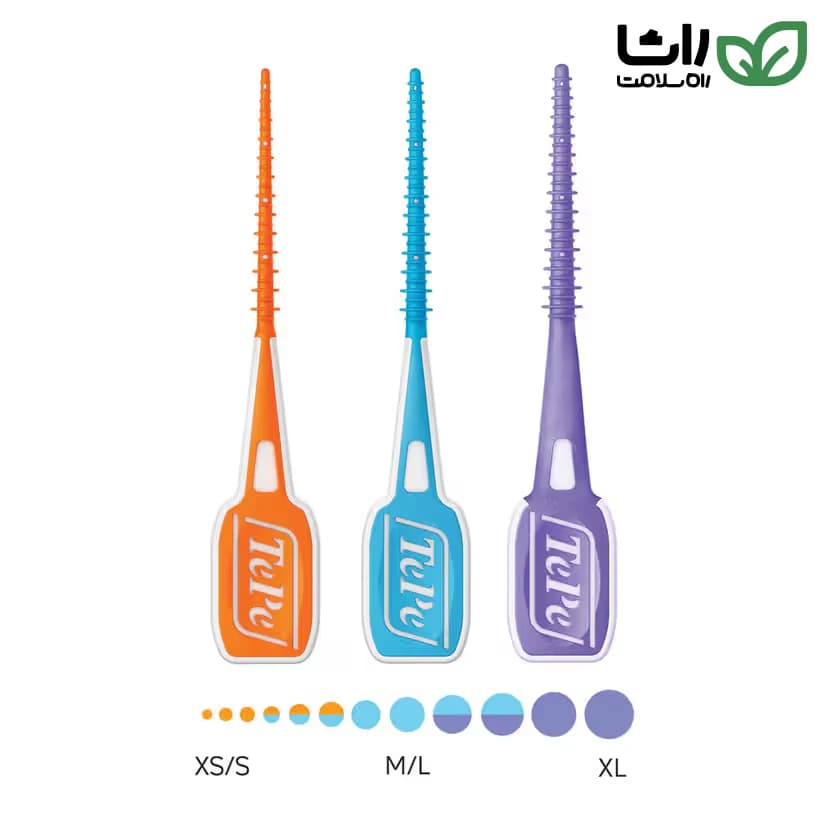 پیک بین دندانی TePe EasyPick Orange XS/S بسته 36 عددی مناسب فواصل تنگ