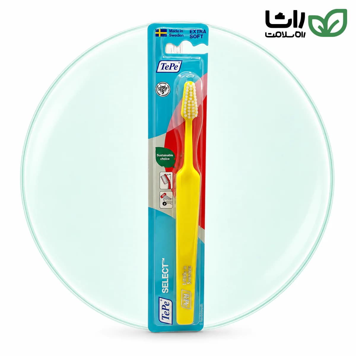 مسواک بسیار نرم تپه سلکت با سری مخروطی