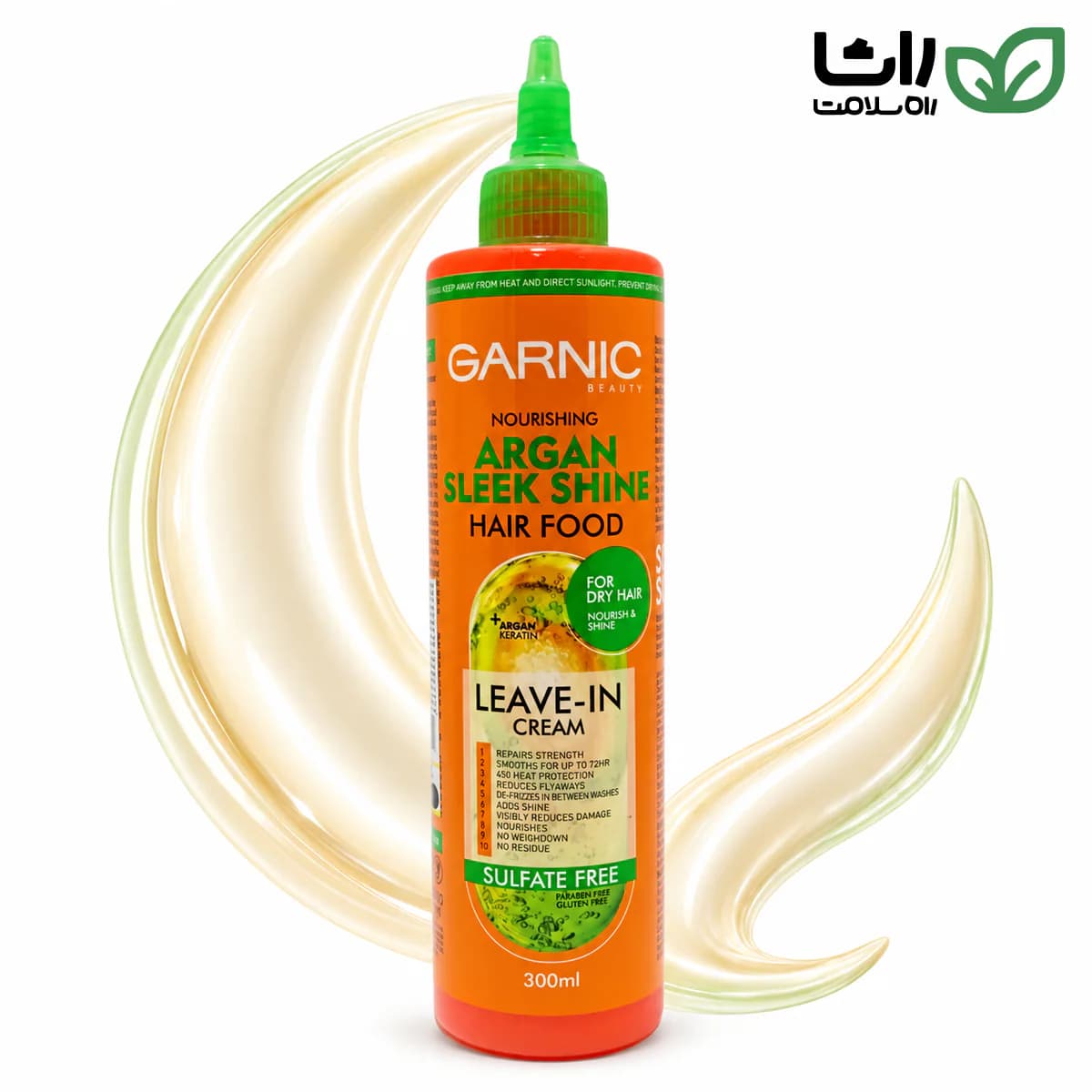 تیوب کرم موی بدون آبکشی آرگان گارنیک