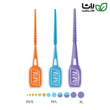 پیک بین دندانی TePe EasyPick Orange XS/S بسته 36 عددی مناسب فواصل تنگ
